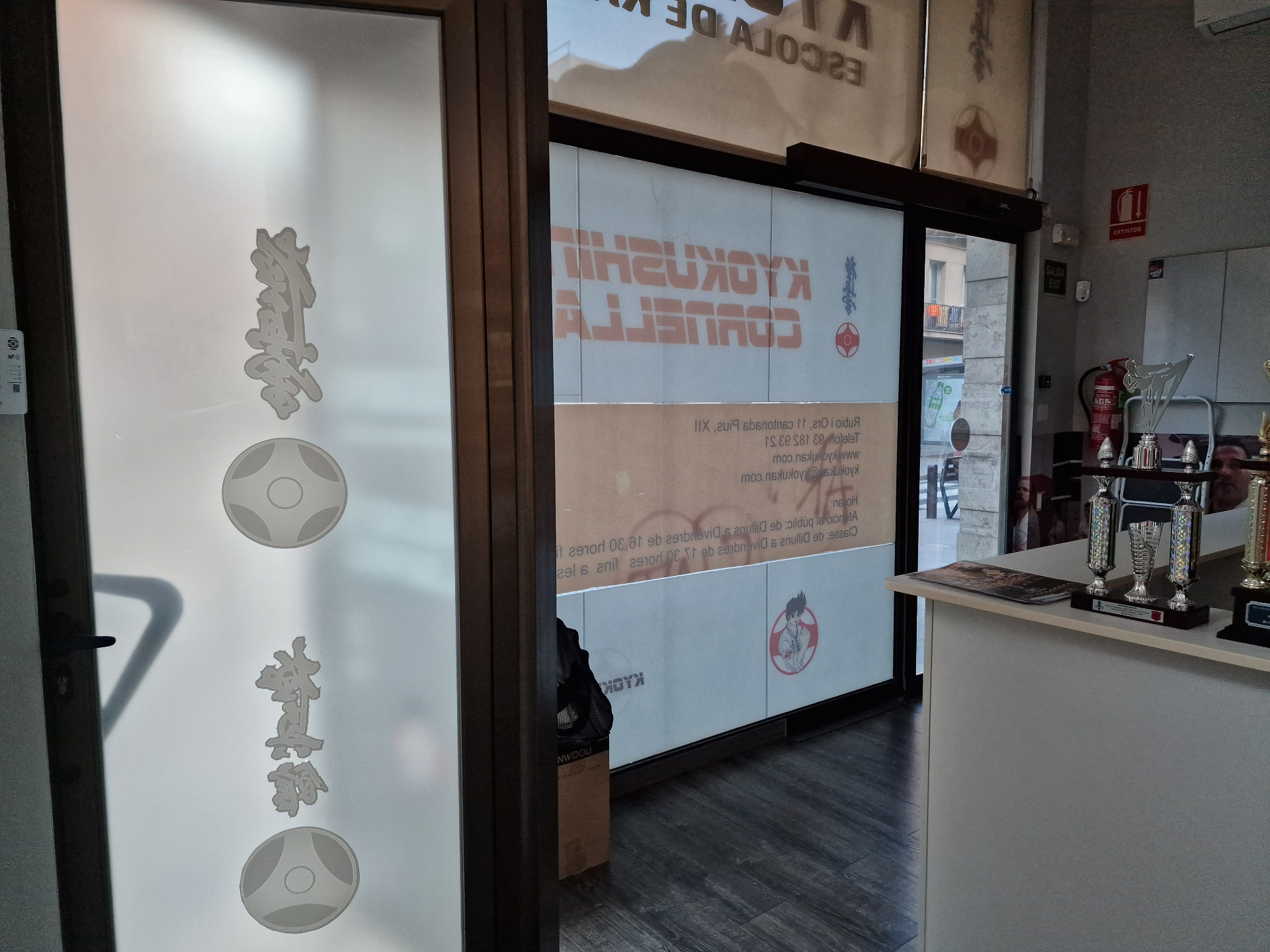 Instalaciones del dojo Kyokukan 6