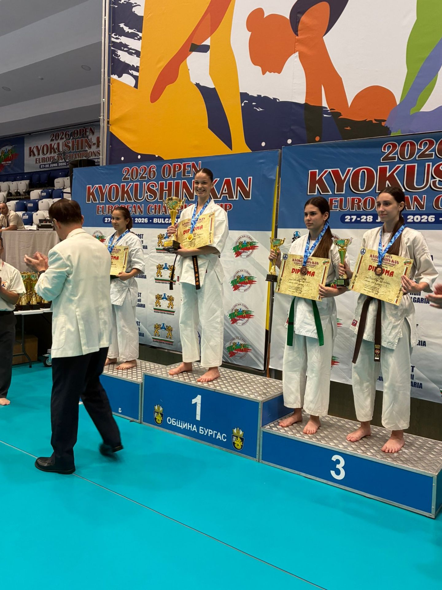Campeonato de Europa de Kyokushin-kan · Anastasia Popa · Campeona de Europa (Kata y Kumite)