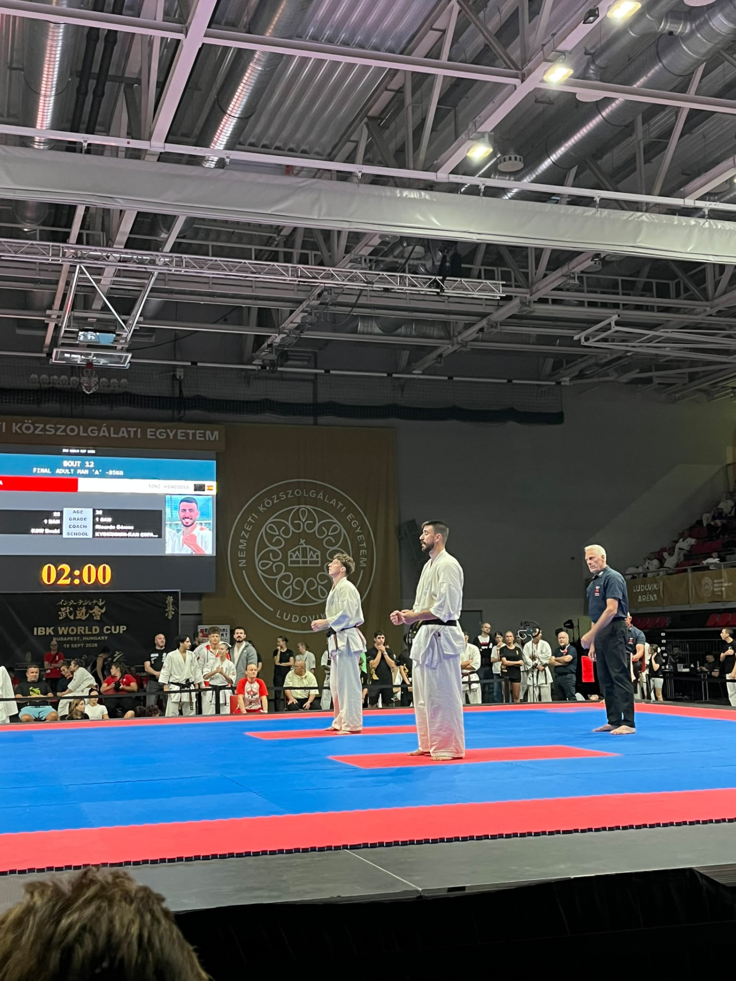 IBK World Cup 2026 · Sempai Toni Hinojosa · Shiro, preparado para el combate